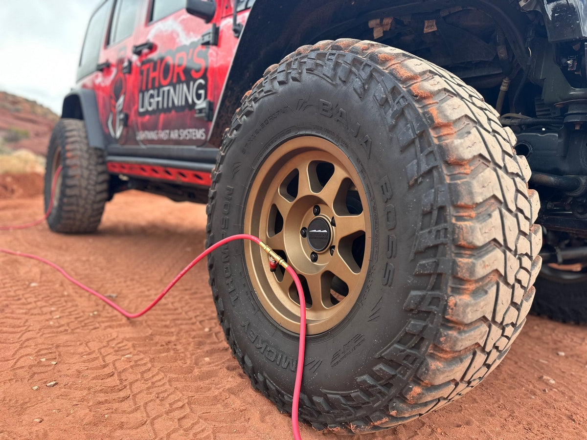 Thor's Lightning Rapid 4-Tire Portable Adventure Air System