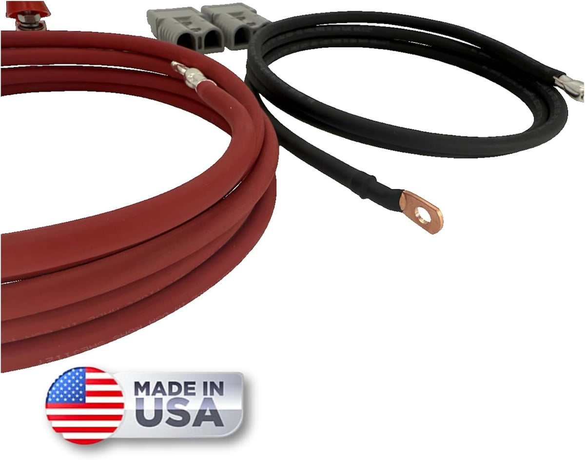 Thor's Lightning Air Compressor - 12V Quick Disconnect Kit 4 Gauge Wire