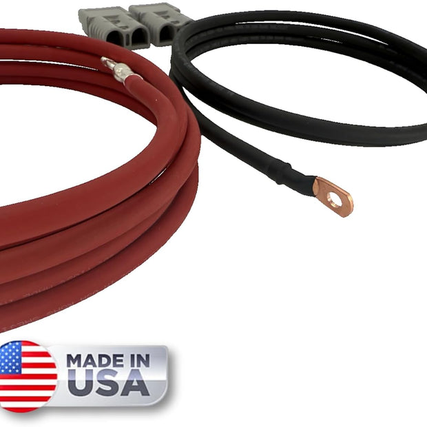 Thor's Lightning Air Compressor - 12V Quick Disconnect Kit 4 Gauge Wire
