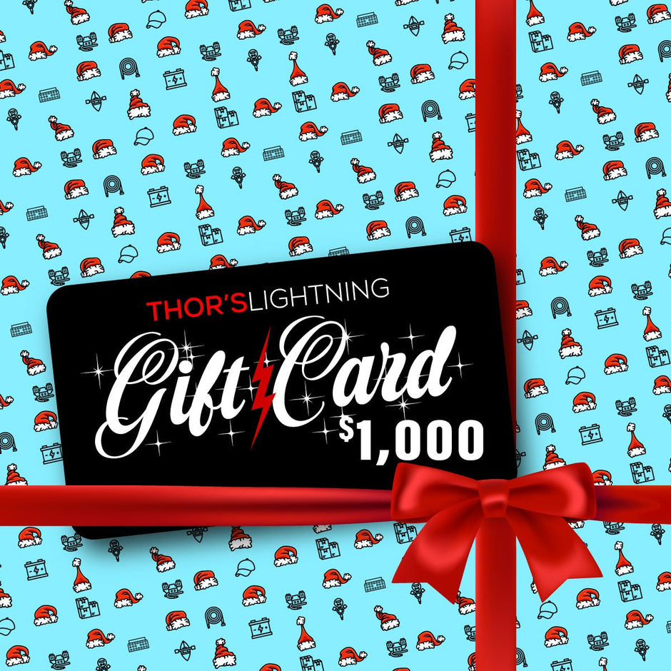 Thor's Lightning Adventure Systems Gift Card