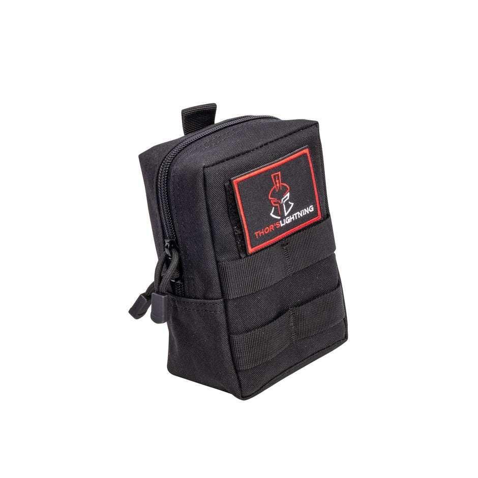 Thor's Lightning Adventure Gear Compact Portable Heavy Duty Tire Repair kit with Molle Storage Bag