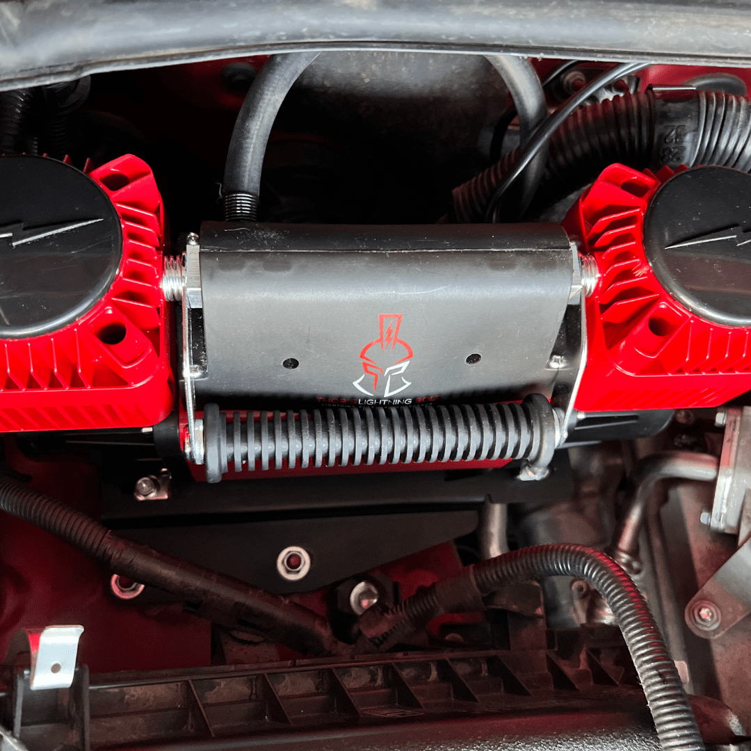 Thor's Lightning The Refuge 12v Underhood Air Compressor Mount for the 2010+ Toyota 4Runner
