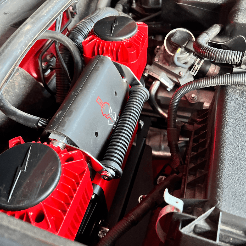 Thor's Lightning The Refuge 12v Underhood Air Compressor Mount for the 2010+ Toyota 4Runner
